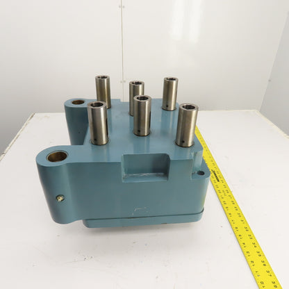 Ettco 124S60-2100 11/00 6-Spindle Drill Drilling Head Attachment 1:1 Ratio 1" ID