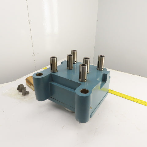 Ettco 124S60-2100 11/00 6-Spindle Drill Drilling Head Attachment 1:1 Ratio 1" ID