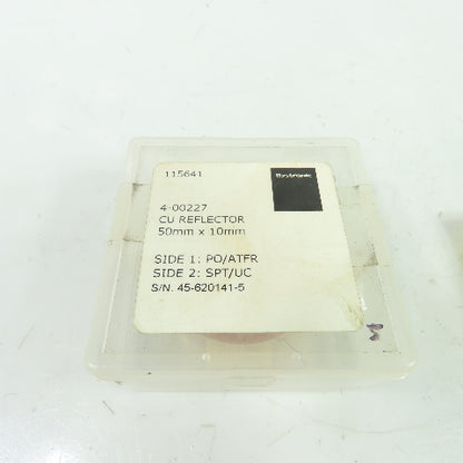 Bystronic 4-00227 CU Reflector 50mm x 10mm Side 1: PO/ATFR Side 2: SPT/UC