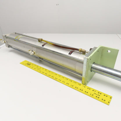 Hirotaka Seiki PB-100-2025-28 Pneumatic Air Oil Booster Cylinder .3-.7MPa