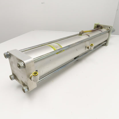 Hirotaka Seiki PB-100-2025-28 Pneumatic Air Oil Booster Cylinder .3-.7MPa