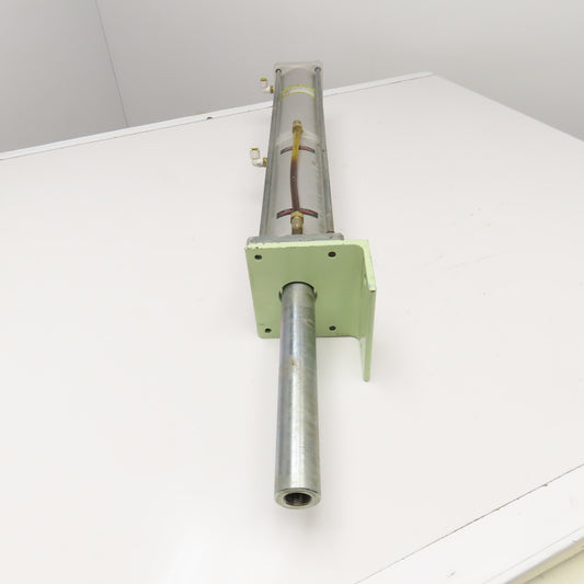 Hirotaka Seiki PB-100-2025-28 Pneumatic Air Oil Booster Cylinder .3-.7MPa