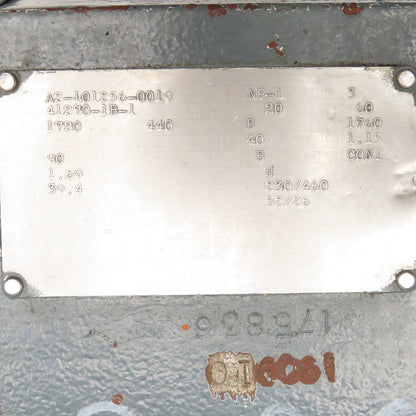 Louis Allis NP-1 20Hp 230/460V 1720-440RPM Eddy Current Clutch Motor