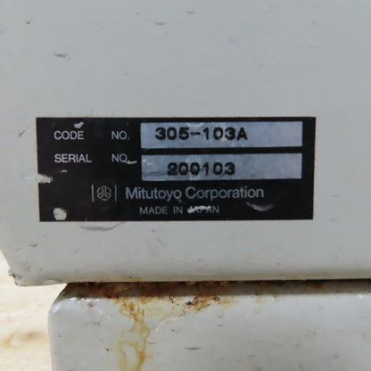 Mitutoyo 305-103A PV600A 24" Profile Projector Optical Comparator 120V