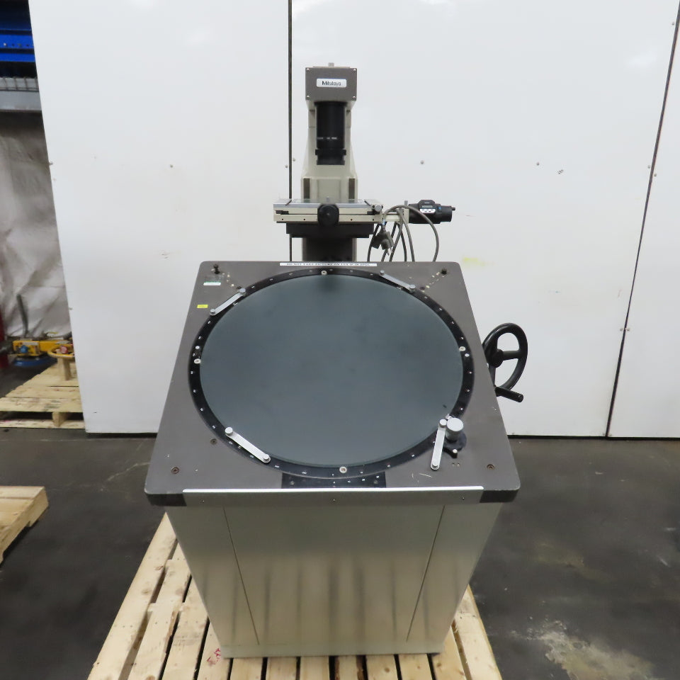 Mitutoyo 305-103A PV600A 24" Profile Projector Optical Comparator 120V