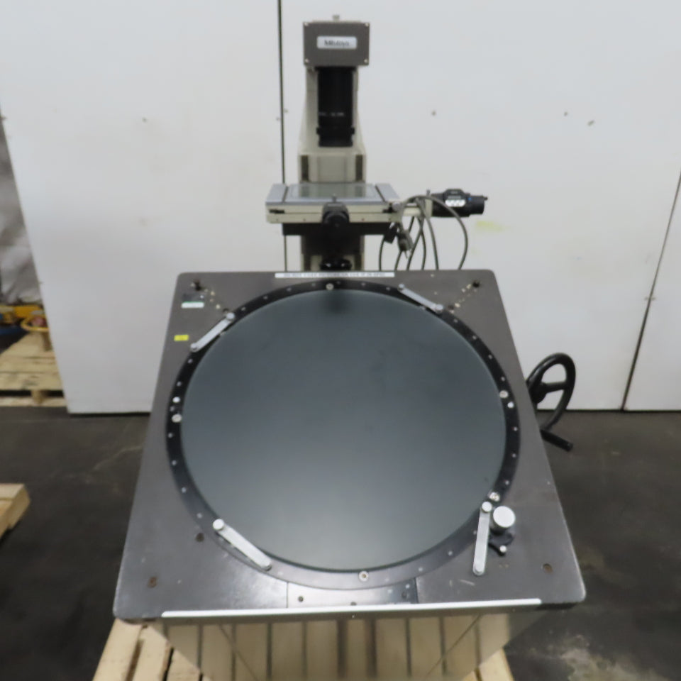 Mitutoyo 305-103A PV600A 24" Profile Projector Optical Comparator 120V