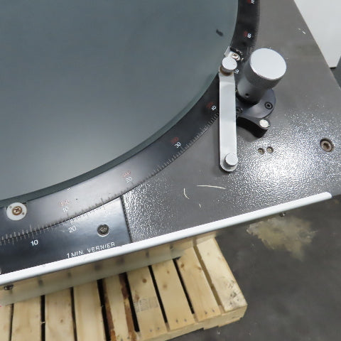 Mitutoyo 305-103A PV600A 24" Profile Projector Optical Comparator 120V