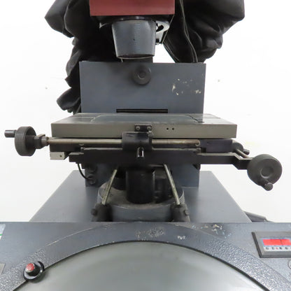 Starrett Sigma VF600 Vertical Optical Comparator 115V W/ Quadra-Chek 200 DRO