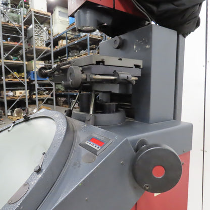Starrett Sigma VF600 Vertical Optical Comparator 115V W/ Quadra-Chek 200 DRO