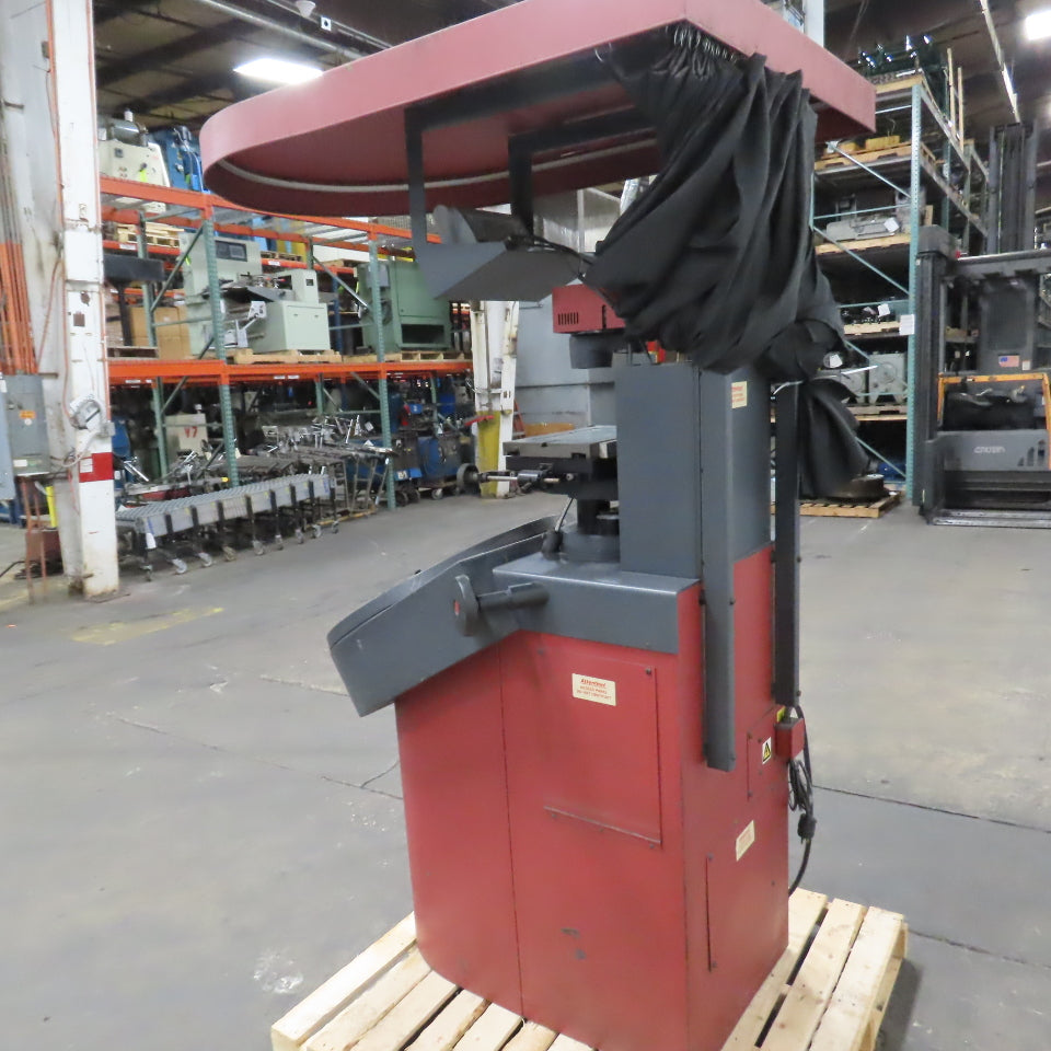 Starrett Sigma VF600 Vertical Optical Comparator 115V W/ Quadra-Chek 200 DRO
