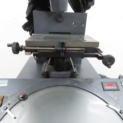 Starrett Sigma VF600 Vertical Optical Comparator 115V W/ Quadra-Chek 200 DRO