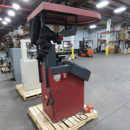 Starrett Sigma VF600 Vertical Optical Comparator 115V W/ Quadra-Chek 200 DRO