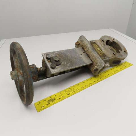 Black Clawson 3" Manual Gate Valve Stainless Steel Lug Mount