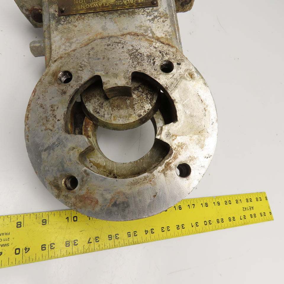 Black Clawson 3" Manual Gate Valve Stainless Steel Lug Mount