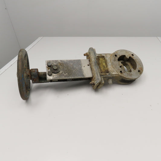 Black Clawson 3" Manual Gate Valve Stainless Steel Lug Mount