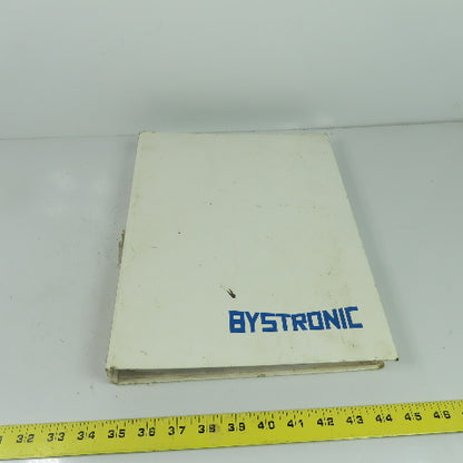 Bystronic Bystar 3015 Laser Operators Manual