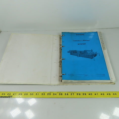 Bystronic Bystar 3015 Laser Operators Manual
