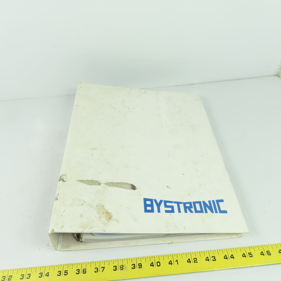 Bystronic Bystar 3015 Laser Maintenance Manual