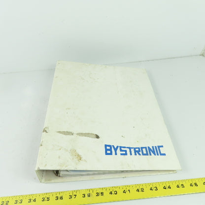 Bystronic Bystar 3015 Laser Maintenance Manual
