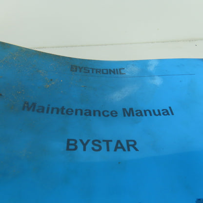 Bystronic Bystar 3015 Laser Maintenance Manual