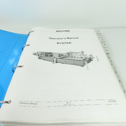 Bystronic Bystar 3015 Laser Operators Manual