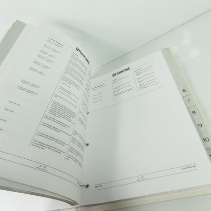 Bystronic Bystar 3015 Laser Operators Manual