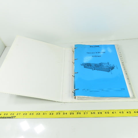 Bystronic Bystar 3015 Laser Operators Manual