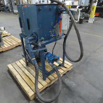 15HP 45 Gallon Hydraulic Power Unit 230/460V W/ Vickers PVQ45 B2R SS1S 10