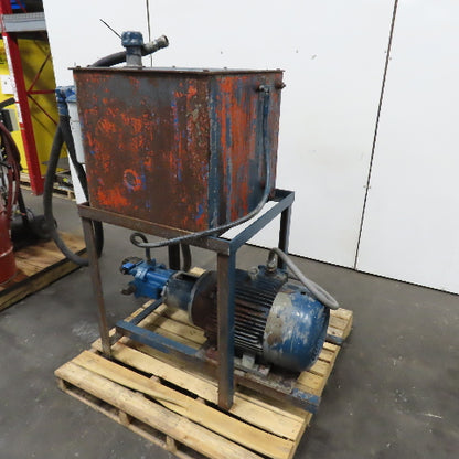 15HP 45 Gallon Hydraulic Power Unit 230/460V W/ Vickers PVQ45 B2R SS1S 10