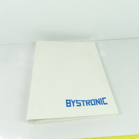 Bystronic Bystar 3015 Laser Machine Diagrams