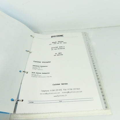 Bystronic Bystar 3015 Laser Machine Diagrams