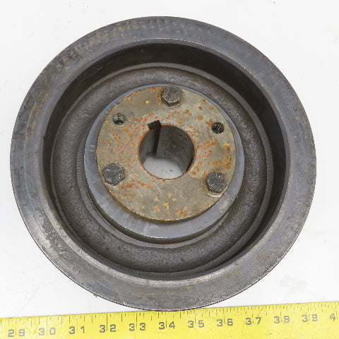 9" OD 5 Belt Powerband 5 B36 B Section V-Belt Pully Taper Lock Bushing Bore