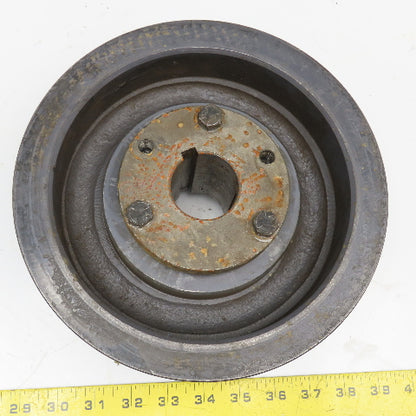 9" OD 5 Belt Powerband 5 B36 B Section V-Belt Pully Taper Lock Bushing Bore