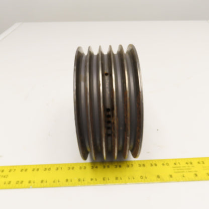9" OD 5 Belt Powerband 5 B36 B Section V-Belt Pully Taper Lock Bushing Bore
