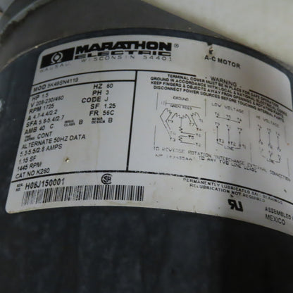 Parker H1X9631/10 10 Gallon 1.5HP Hydraulic Power Unit 230/460V 0.6/0.9GPM
