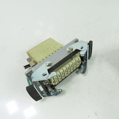 Contact H-BE 16 SS 16-Pin Male/Female Set Rectangular Connector 400V Lot Of 2