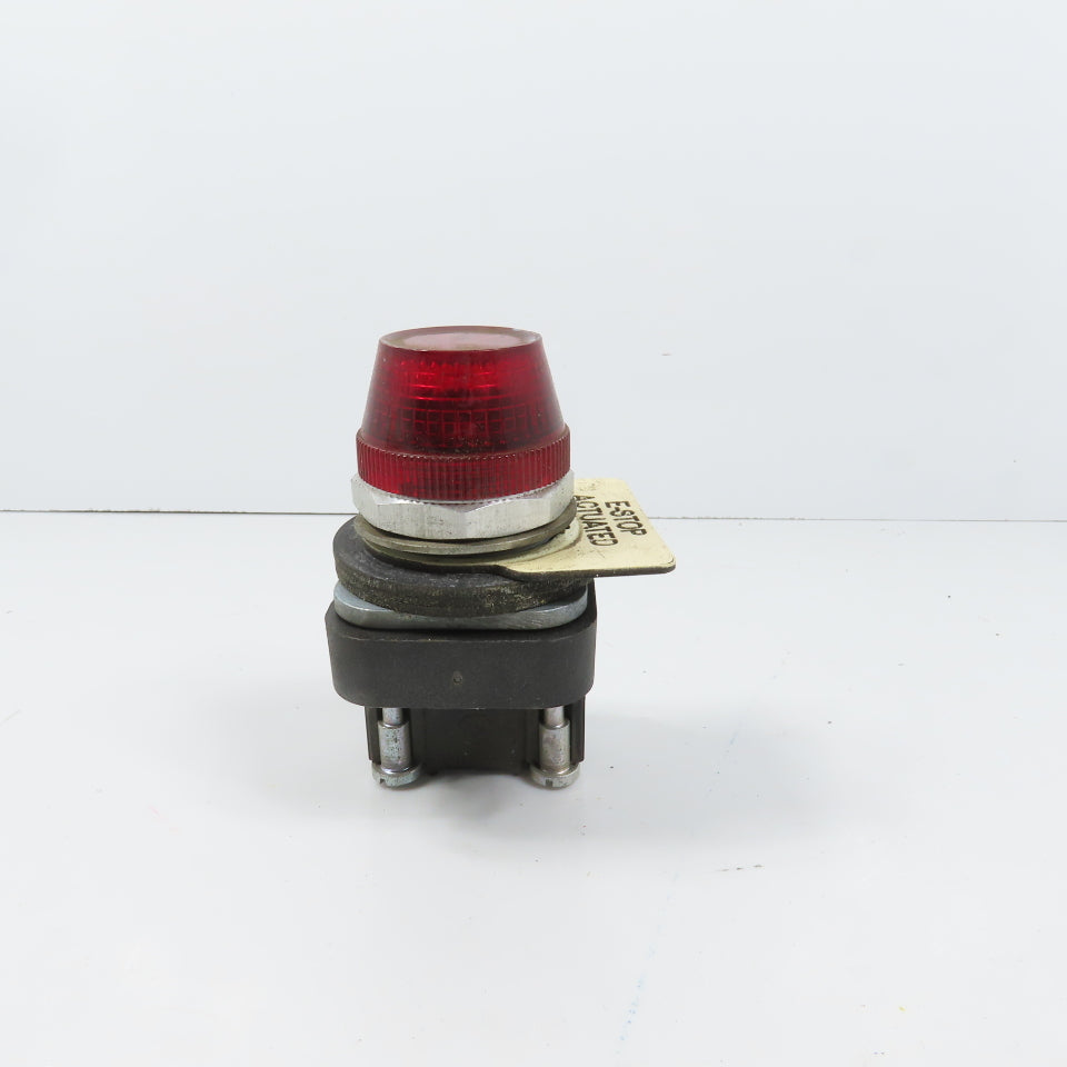 Allen Bradley 800T-P16R Ser T Red Indicator Pilot Light 30mm 120V