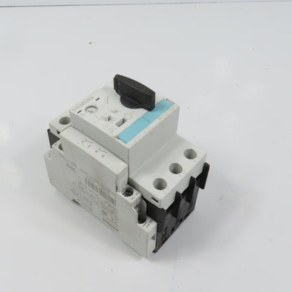 Siemens 3RV1021-4AA10 Sirius Circuit Breaker / Motor Protector 11-16 Amp W/ Aux