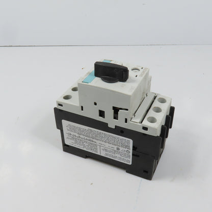 Siemens 3RV1021-4AA10 Sirius Circuit Breaker / Motor Protector 11-16 Amp W/ Aux