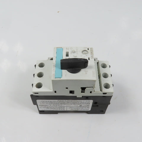 Siemens 3RV1021-1BA10 Sirius Circuit Breaker / Motor Protector 1.4-2 Amp W/Aux