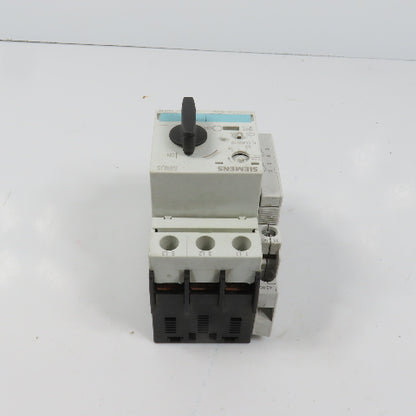 Siemens 3RV1021-1CA10 Sirius Circuit Breaker / Motor Protector 1.8-2.5 Amp W/Aux