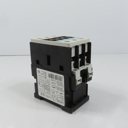 Siemens 3RT1024-1A Sirius 3-Pole Power Contactor 7-1/2HP 12A 120V Coil
