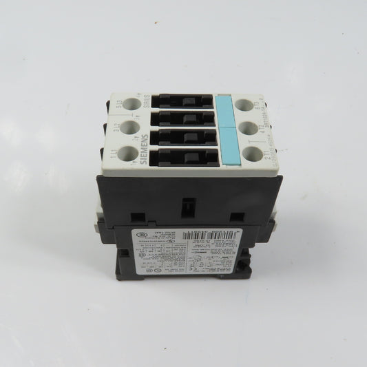 Siemens 3RT1024-1A Sirius 3-Pole Power Contactor 7-1/2HP 12A 120V Coil