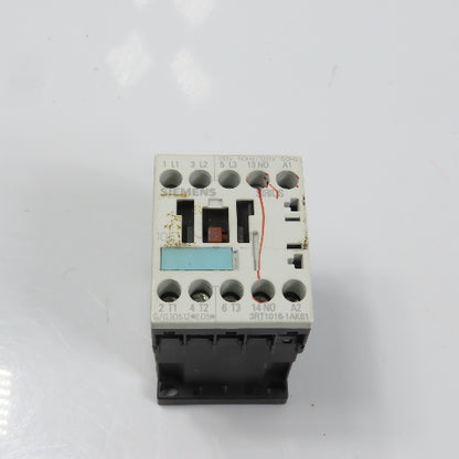 Siemens 3RT1016-1AK61 Sirius Power Contactor 7-1/2HP 6A 120V Coil