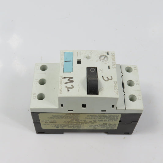 Siemens 3RV1011-1BA10 Sirius 3R 1.4-2A Motor Protector Circuit Breaker 1-1/2HP
