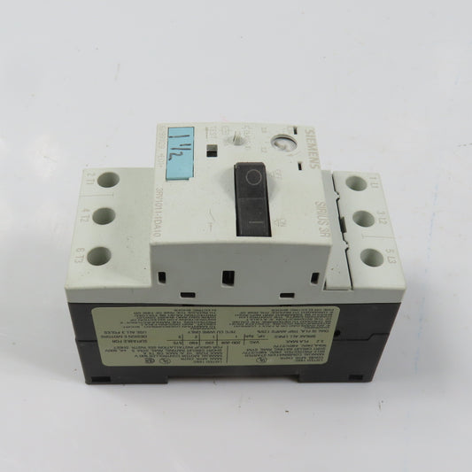 Siemens 3RV1011-1DA10 Sirius 3R 2.2-3.2A Motor Protector Circuit Breaker 3HP