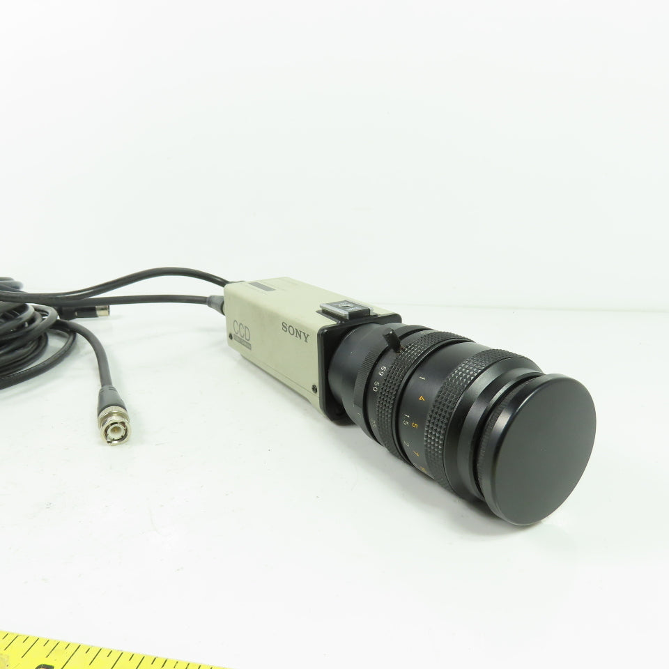 Sony AVC-D7 CCD Video Camera W/ Canon J6x11-II TV Zoom Lens