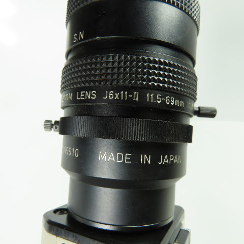 Sony AVC-D7 CCD Video Camera W/ Canon J6x11-II TV Zoom Lens