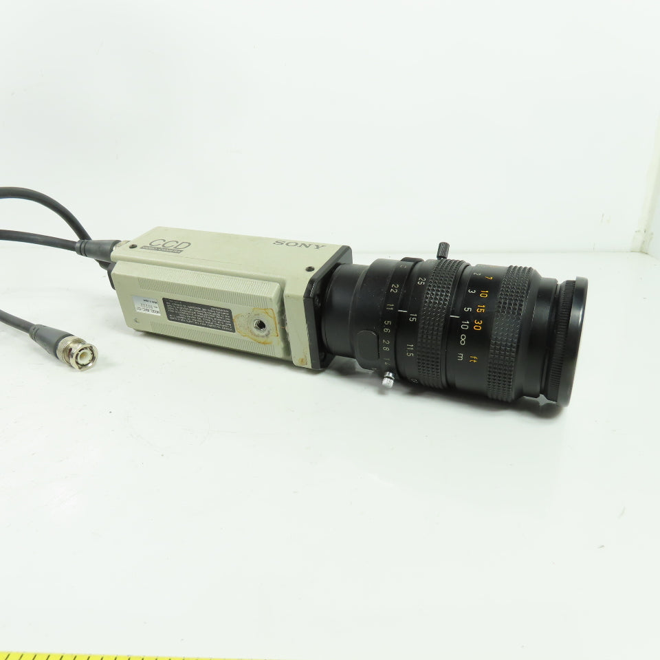 Sony AVC-D7 CCD Video Camera W/ Canon J6x11-II TV Zoom Lens