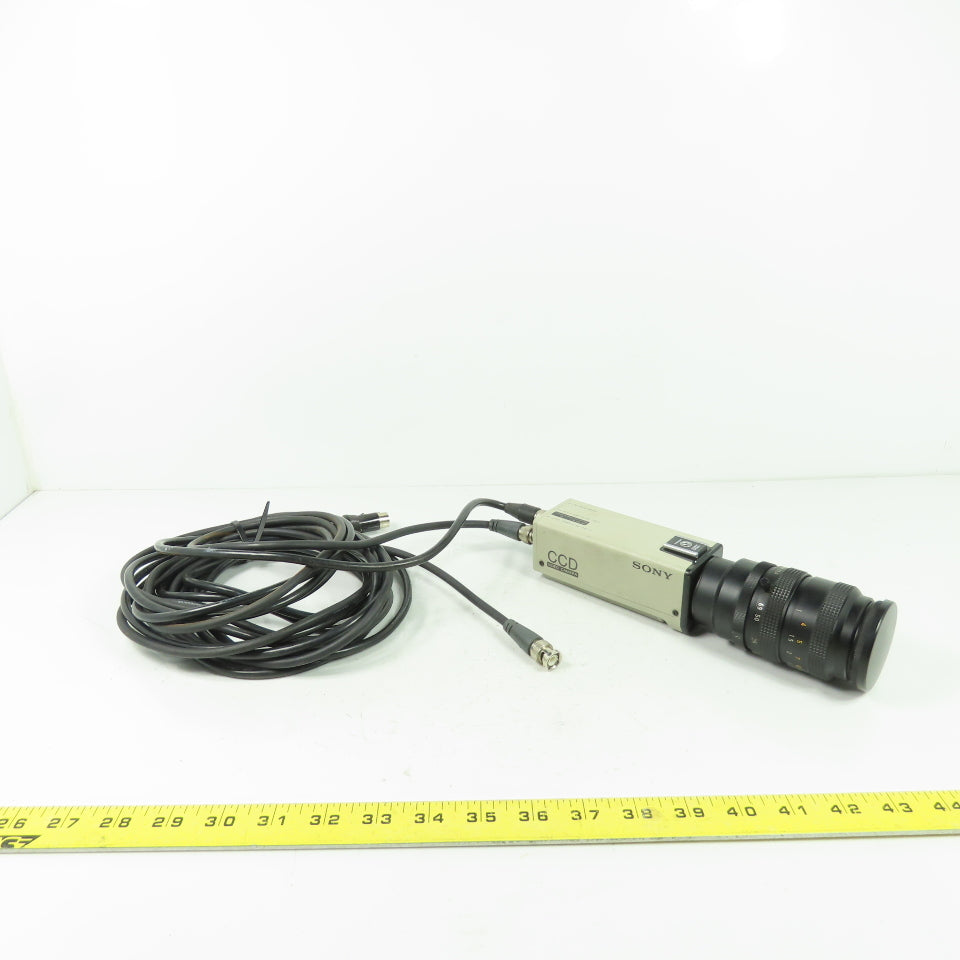 Sony AVC-D7 CCD Video Camera W/ Canon J6x11-II TV Zoom Lens